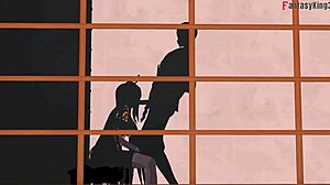 Rias Gremory Kimono Sex at Festival HSDxD NTR Madness E9