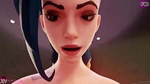 Get some action with a lucky charm in a porn video with a cartoon theme