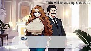 星之制造者故事第二部分 - 大奶哥特熟女在bdsm hentai行动