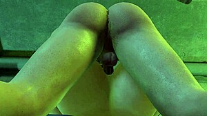 curvy cougar takin it from both ends in wild threesome... my bad!