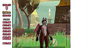 Daggan Pink Hentai Game Ep 1 OUTDOOR FUTANARI ORGY