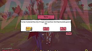 Daggan Pink Hentai Game Ep 1 OUTDOOR FUTANARI ORGY