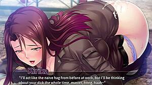Anime-style BDSM with hot MILF