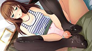 Maya AF03 Flaunts Massive Tits in Vivid Hentai Boob Play Scene