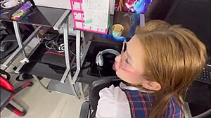 Deepthroat and big ass lover gets what he deserves in this roleplay