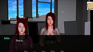 Adult cartoon with RPG style gameplay and interactive features