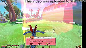 Daggan Pink Hentai Game Ep 1 OUTDOOR FUTANARI ORGY