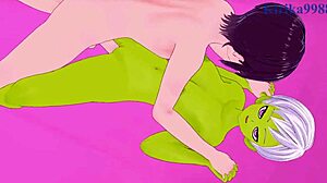 Intense hardcore sex in DBS