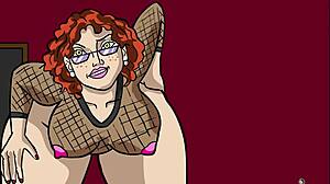 Ginger Seduces New Big Dick Customer in Manga