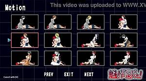 Sakigake oneshota hentai game gallery hints at milf creampie action