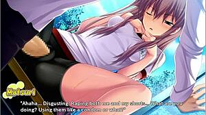 Small-boobed girls get naughty in class - Matsuri Route 8