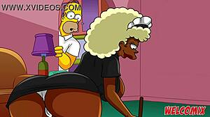 Big butt housemaid in Simpsons porn
