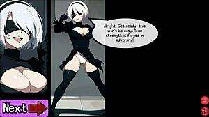 Nier Hentai 2B Gets Fucked Hard in Wild Game Action
