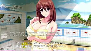 Yo, dive into Ijira Rental - Satsuki 2nd Route Part 1 for an epic bathroom blowjob scene.