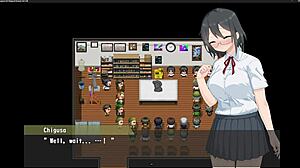 Magical girl’s solo play in the form of a cartoon