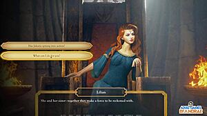 Princezna Lilianovy divoké sexuální touhy uspokojené v Sex of Thrones Ep1