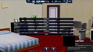 Harem hotel adventure in anime game series