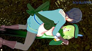 anna, aoi и yuuki споделят интензивни моменти в princess connect хентай