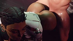 Loba Apex POV Compilation with Raw Ass and Blowjob Action