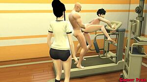 yo, check maestro roshi training chchi milk and videl sexually in dragon ball hentai