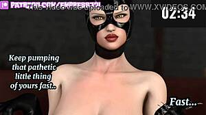 Femdom chastity challenge: a 4-minute game of dominance