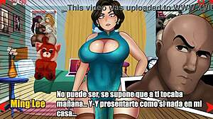 gorąca mamuśka w parzącej akcji mangi hentai