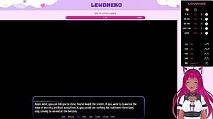 Lewdneko’s sensual journey in the animated world of Harem Hotel