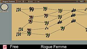 Rogue femme in x men anime game