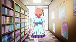 Japanese-style cartoon porn with big-boobed women