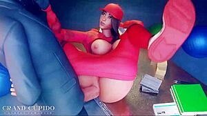 Ruby gets hard anal pounding in public Fortnite