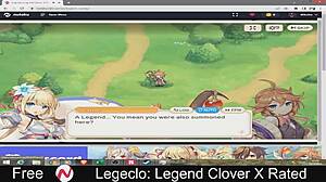 X-rated anime and manga featuring Clover from Legeclo legend