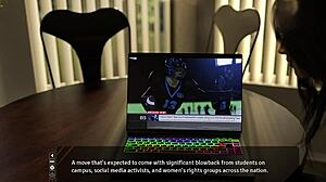 move the chains 06 - riding home with pierced milf in taxi