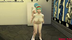 Hé, nézd Vegeta feleségét, Bulmát dupla análisban a Dragon Ball hentaiban!