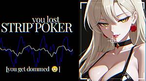 i’m hooked on f4m erotic audio after losing strip poker