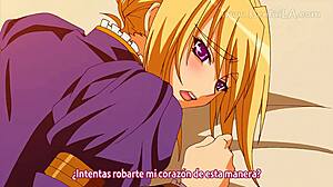 Hey, have you seen this hentai with a blonde riding hard?