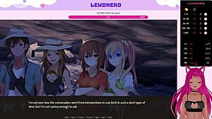 Lewdneko the Vtuber Plays Highway Blossoms Part 2 Again