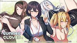 Wow! Summer Clover Harem Ep 16 Rocks! Step Sister Cums Twice in Wild Cowgirl Ride!