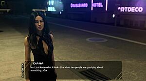 move the chains 06 - riding home with pierced milf in taxi