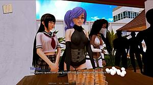 Harem Hotel 170: A walkthrough of the anime visual novel with hentai and manga features