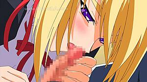 Hey, have you seen this hentai with a blonde riding hard?