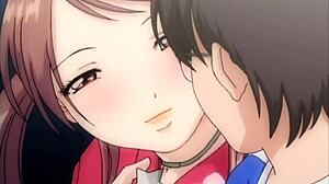 Japanese nurse seduces patient in this anime video