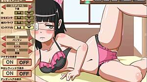 Beautiful anime girl enjoys hot sex in this hentai game