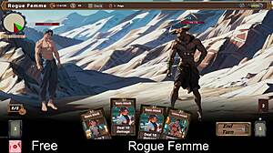 Rogue femme v X-Men anime hře