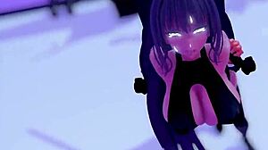 カリン水着 in 3D cartoon style looks amazing