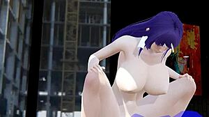 Fire Emblem Хентай Mia потрясающая секс сцена