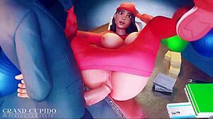 Ruby gets hard anal pounding in public Fortnite