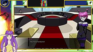 Jinx in the world of Cartoon Porn: Teen Titans Tower Part 3