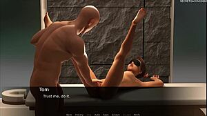 Big-boobed wives in 3D action