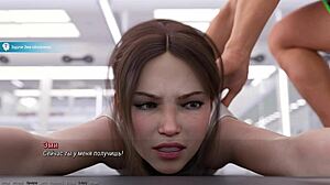 3D animated classroom gym class: bouncing boobs and sweating bodies