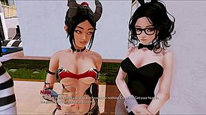 Harem Hotel 170: A walkthrough of the anime visual novel with hentai and manga features